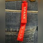 Spanx Straight Leg Jeans In Vintage Indigo Size Medium Tall Stretch 20356 Photo 4