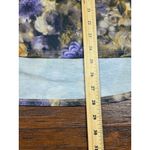 LuLaRoe NEW Womens Knit Tunic Top S Short Sleeve Purple Yellow Floral Scoop Neck Photo 4