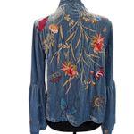 Johnny Was Aria tonal heavily embroidered velvet jacket NWT Photo 6