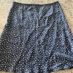 Brandy Melville  skirt blue with flowers Photo 5