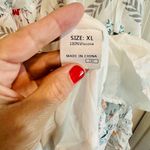 Elegant Floral White Mini Dress Pink Size XL Photo 9