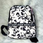 Reebok  Women's Rose Mini Backpack
Black Floral with White.H8.5xW6.5”xD3.5”NWT Photo 3