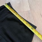 St. John Separates BLACK SANTANA MIXED KNIT PLEATED PULL-ON STRETCH SKIRT Size 6 Photo 5