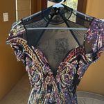 Lucy in the Sky NWOT Black Multi Sequin Mini Dress Size Medium Photo 1