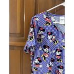 Disney Happy Halloween Mickey Minnie Mouse scrub top size M scrubs Photo 5