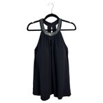 Amoena Sequin Top High Neck Key Hole Black Size Medium NEW with Tags Photo 8