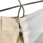 J.Crew  White Chino Lightweight Cotton Blend Casual Shorts Women Sz 0 Photo 5