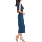 Dress the Population  Tiffany One-Shoulder Midi Dress in Peacock Blue XX-Large Photo 10