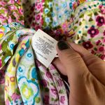 Jams World Vintage Womens M Short Sleeve V-Neck Dress Floral Bohemian Photo 8