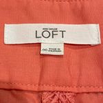 Loft  Pink Crochet Shorts - Size 00 Photo 6