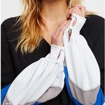 We The Free Free People  Winter Sun Henley Top – Black/Blue/Grey/White Medium Photo 13