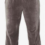 Brand New Ruby Ribbon Women's Size XL Gray Velour Velvet Mink Pants Photo 0