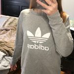 Adidas Grey Crewneck Gray Size M Photo 0