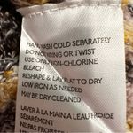 Urban Outfitters Aster Fuzzy Striped Boho Mini Skirt Women's Medium Yellow Y2K Photo 7