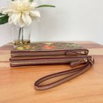 Coach NWT City Tote Bag and Double zip wallet With Floral Print Photo 12