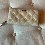Kate Spade Astor Court Neda Quilted Leather Zip Around Wallet WLRU1240 Bone Photo 1