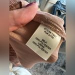 Skies Are Blue NWT  Glitter Shimmer Rose Gold Pants Photo 7