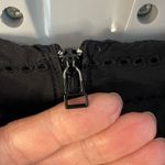 Gap  Black eyelet fit and flare‎ dress size 2 Photo 7