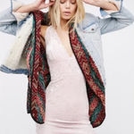 Free People  Intimately Free Viper Velvet Chemise Mini Dress Size Small Pale Pink Photo 0