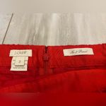 J.Crew  No. 2 Pencil Skirt in Layered Red Eyelet, size 2 Photo 1
