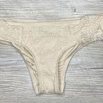 Juicy Couture Bikini Swim Bottoms Cream Small Photo 0