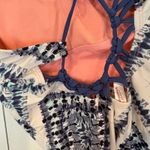 Arizona  Blue And White‎ One Piece Swimsuit Size Large Photo 4