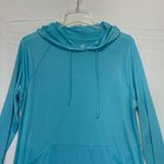 Laguna Aqua Pullover Hoodie Size Medium 8 Photo 2