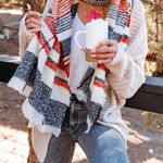 VICI JENESIS STRIPED SCARF - BLACK COMBO Photo 1