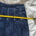 J. Galt Like new: jean pleated skort size small Photo 8
