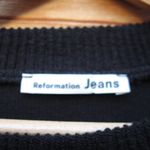 Reformation NWT  Cropped Ribbed Pullover Top Photo 8