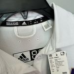 Adidas  Washington Huskies white polo‎ size S Photo 2
