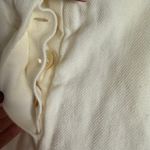 Max Mara White Pleated Linen Stripe Ribbon Trim Knee Length Pencil Skirt Size 6 Photo 14