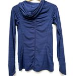 Athleta  Half Zip Hoodie Shirt - Navy Size Small Photo 2