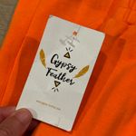 NWT Gypsy Feather Vibrant Orange Jogger Pants Size Small Photo 2