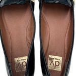 DV BY DOLCE VITA WOMEN'S SIZE‎ 7 BLACK PATENT WITH GOLD LOAFERS Photo 3