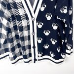 Disney  Minnie Mouse Black White Long Sleeves Mixed Prints Cardigan Sweater 3X Photo 10