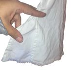 Cloth & Stone  Anthropologie women’s medium White off the shoulder Raw hem blouse Photo 4