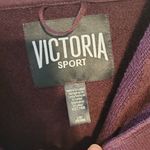 Victoria's Secret  Sport size L Purple Hooded Sweatshirt Hoodie Shirt Photo 2