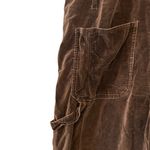 Jordache  Vintage 90s Y2K Carpenter Overalls Chocolate Velvet Fall Size 7/9 M Photo 7