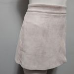 Missguided Misguided beige faux suede wrap over skorts size 6 Photo 2