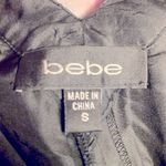 Bebe  Black Silk Beaded Bubble Cocktail‎ Dress Size S Photo 10