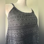 Black Lace Adjustable Tankini Top Size M Photo 4