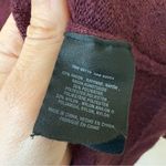 Moth Burgundy Cowl Neck Tunic Sweater Dress Size Medium Red Photo 3