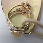 Free People  love story ring set delicate stone NWT Photo 2