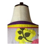 Boden Dress Women 6 Purple Floral Print 3/4 Sleeve Tunic Mini Preppy Bohemian Photo 6