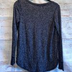 Abercrombie & Fitch Sweater Womens Medium Navy Blue Scoop Neck Round Hem Photo 1