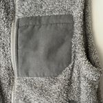 Pink Lily  Cozy Gray Fleece Vest Photo 3