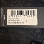 Pretty Little Thing  Black High Waisted Mom Denim Jeans NWT Photo 3