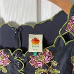 Farm Rio Black Ravenala Short Sleeve Maxi Dress XS Photo 11