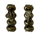 Vintage Coro Clear Crystal Clip Photo 3